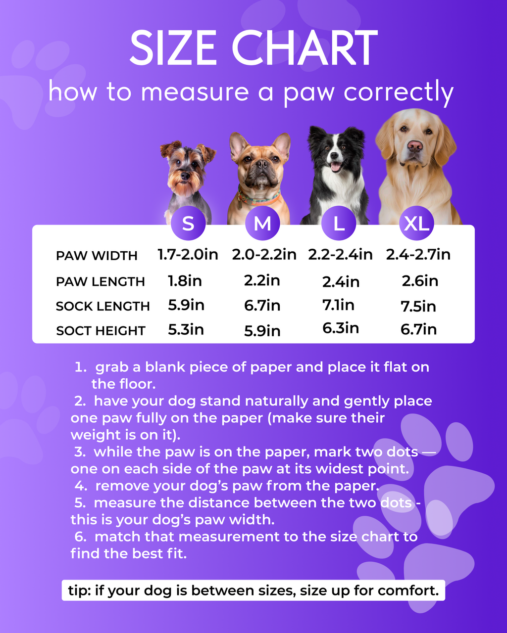 Waterproof Ergonomic Dog Socks