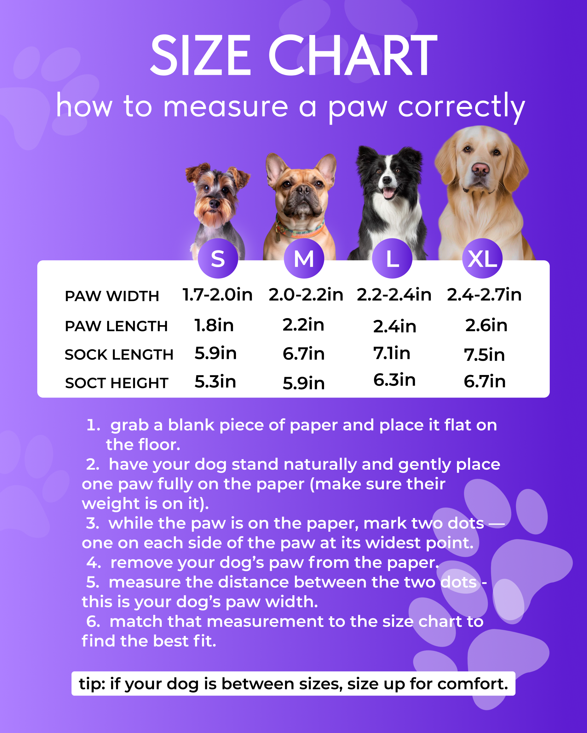 Waterproof Ergonomic Dog Socks