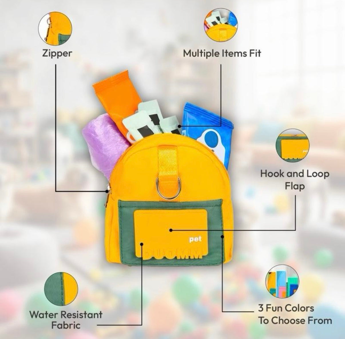 Medium Size Dog Backpacks