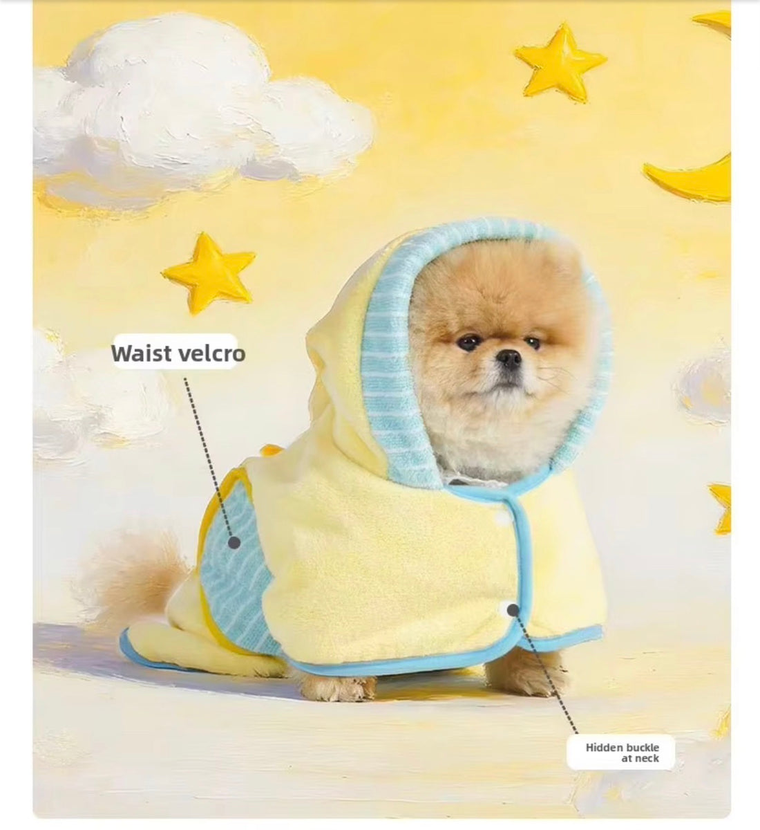 Fluffy Hooded Bath Towel + Robe